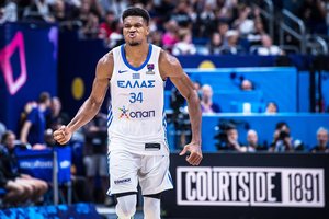 Graikijos vyrų krepšinio rinktinės kandidatų pasaulio čempionato kovoms sąraše – broliai Antetokoumpo ir T. Walkupas