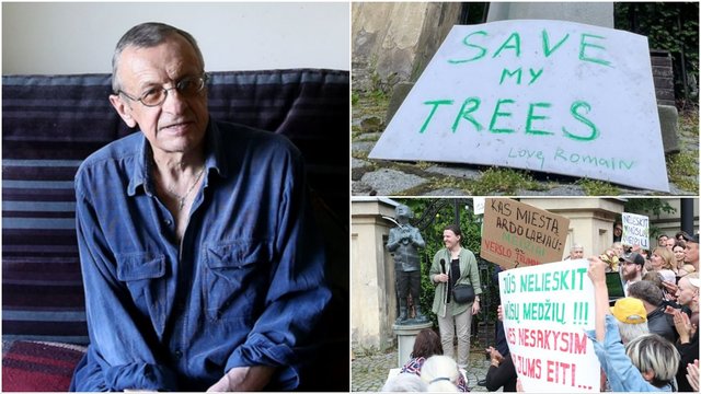 Medžių kirtimo skandalo fone Vilniaus Romain Gary klubo vadovas pasidalijo jautria istorija