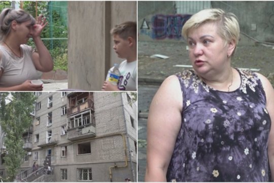 Pragarišką naktį Mykolajive ištvėrę gyventojai: vos susitvarkome namus, skrieja nauji smūgiai
