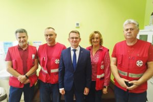 Zarasuose apsilankęs A. Dulkys pasiuntė žinutę: nedarykime gydymo įstaigų politinių žaidimų aikštele