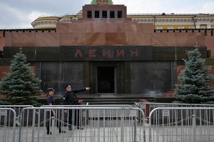 Rusijoje sulaikytas vyras, mėginęs padegti Lenino mauzoliejų