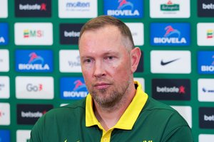 D. Songaila įvardijo draugiškų rungtynių su Jordanija svarbą: „Jos parodys, kurie žaidėjai yra pasiruošę rinktinei“