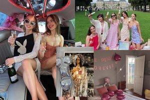 Evelina Young siautulingai atšventė bičiulės manekenės mergvakarį: nuo romantiško pikniko iki nešvankių dekoracijų