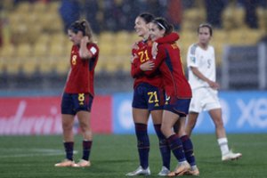 Pasaulio moterų futbolo čempionate – triuškinanti ispanių pergalė