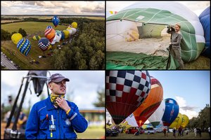 Jūros šventėje – Lietuvos karšto oro balionų čempionatas: kova su gūsingu vėju