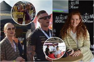 Palangos 1006 km lenktynėse – būrys garsių žmonių: atvyko ir N. Bunkė su vyru