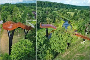 Naujasis apžvalgos bokštas Tauragės rajone apsuks galvą: jau dabar vadinamas vienu įdomiausių Lietuvoje