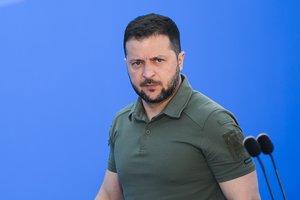 V. Zelenskis: Ukraina turi neutralizuoti Krymo tiltą