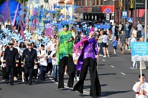 Klaipėda subangavo: Jūros šventės eisena nepaliko abejingų