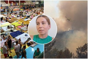 Rodo salą siaubiant gaisrams – lietuvių išgyvenimai: liejo pyktį ir papasakojo, kaip vyko evakuacija