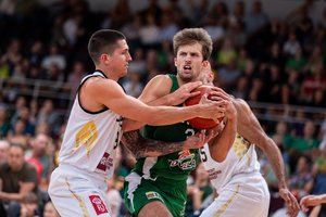 Lietuvos sporto savaitė: krepšinio rinktinės darbymetis, du iš trijų Europos futbolo turnyruose ir E. Butvilo karjeros pasiekimas