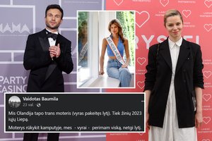E. Latėnaitė atkirto skandalą sukėlusiam V. Baumilai: „Norėtųsi už jį atsiprašyti“