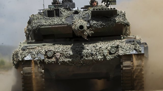 Dėl vokiškų „Leopard“ tankų įsigijimo A. Anušauskas nedaugžodžiauja: tai – ateities klausimas