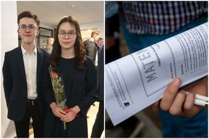 Dvynukai iš Prienų brandos egzaminuose nuskynė net po du šimtukus: ateities planai – įspūdingi