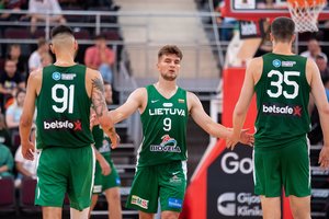 Lietuvos rezervinė rinktinė pasirodymą baigė sutriuškindami Jordanijos rinktinę