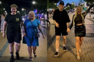 Stulbinantys dviejų palangiškių pokyčiai: kartu numesti svorio buvo paprasčiau