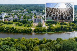 Antakalnyje iškilo daugiabutis prie Neries – siūlys naujakuriams prabangesnius būstus