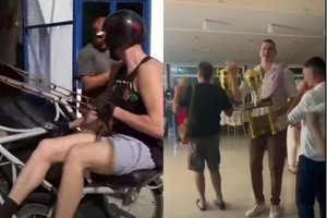 Į pasaulio čempionatą nevyksiantis N. Jokičius sužibo gimtinėje: laimėjo žirgų lenktynes