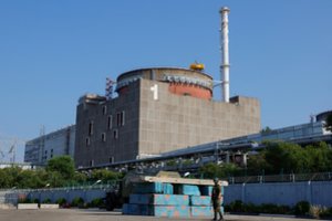 Ukrainos energetikos ministerija: sprogimas Zaporožės AE gali įvykti bet kurią akimirką