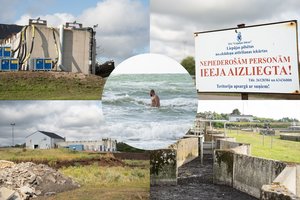 Po ekologinės nelaimės Liepojoje – laukimas: vertinama žala, atsirado šokančių į vandenį 