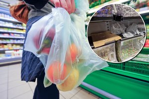 Būna ir taip: nenorintys už plastikinį maišelį mokėti 1 cento sugalvojo gudrybę