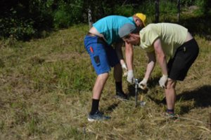 Pasvalio rajone ieškoma partizanų palaikų užkasimo vietos