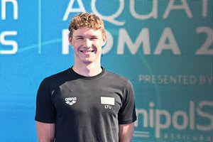 Pasaulio plaukimo čempionate Japonijoje – įspūdingas 20-mečio lietuvio pasirodymas