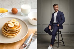 Sveiki ir gardūs pusryčių blyneliai pagal trenerio P. Ratkevičiaus receptą