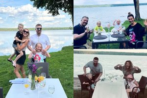 Katažina ir Deivydas Zvonkai paminėjo 9-ąsias vestuvių metines: puoselėja gražią tradiciją