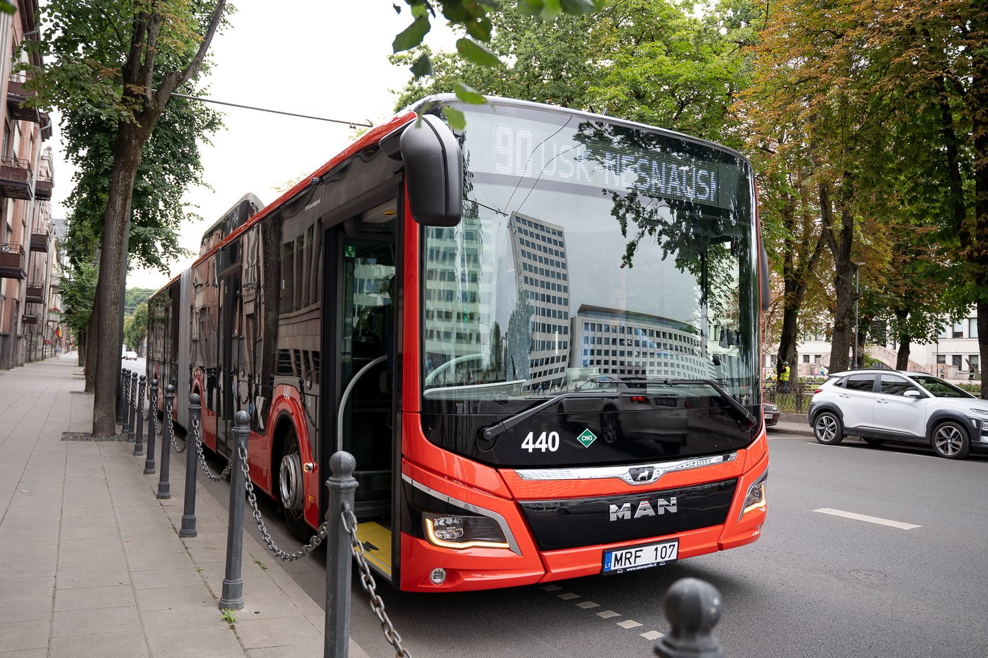  Naujieji autobusai į Kauno gatves išvažiuos iki metų pabaigos. <br> R.Vilkelio nuotr.