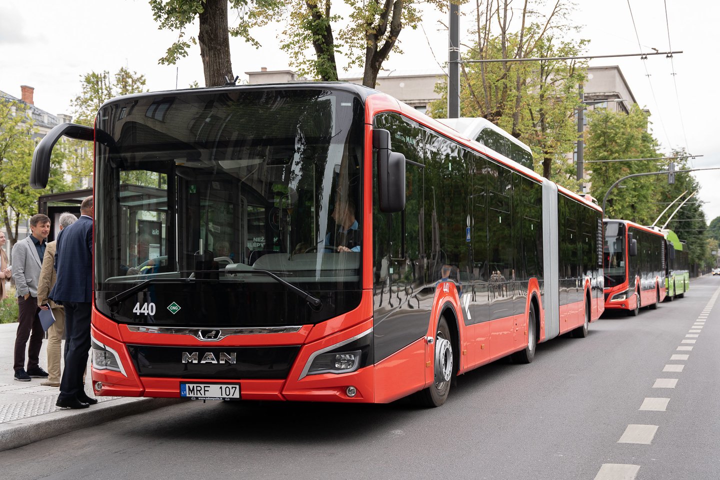  Naujieji autobusai į Kauno gatves išvažiuos iki metų pabaigos. <br> R.Vilkelio nuotr.