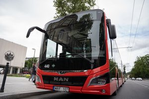 Į Kauno gatves išriedės kelios dešimtys naujų autobusų: kai kurie – su dumplėmis