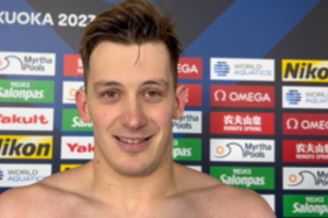 D. Pancerevas baigė pasirodymą pasaulio plaukimo čempionate Japonijoje