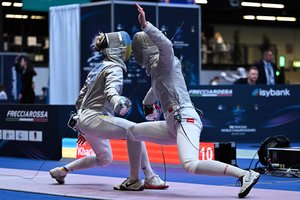 Fechtuotoja O. Charlan: „Rusija terorizuoja ne tik Ukrainą, bet ir sportą“