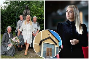 Aktorė Eglė Jackaitė ramybės ieško vienuolyne: „Čia permąstau gyvenimą ir už viską dėkoju“