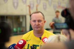 Rinktinės treneris K. Maksvytis pranešė, kada atsisakys kelių kandidatų