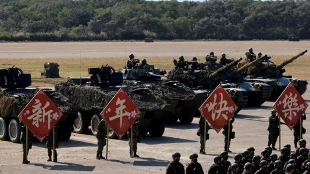 JAV suteiks Taivanui 345 mln. dolerių karinės pagalbos paketą