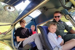 Atlikėjo S. Stavickio-Stano vaikai išbandė ekstremalią pramogą