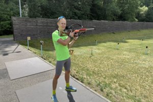 Tradicinėse biatlono šaudymo varžybose – Tomo Kaukėno triumfas