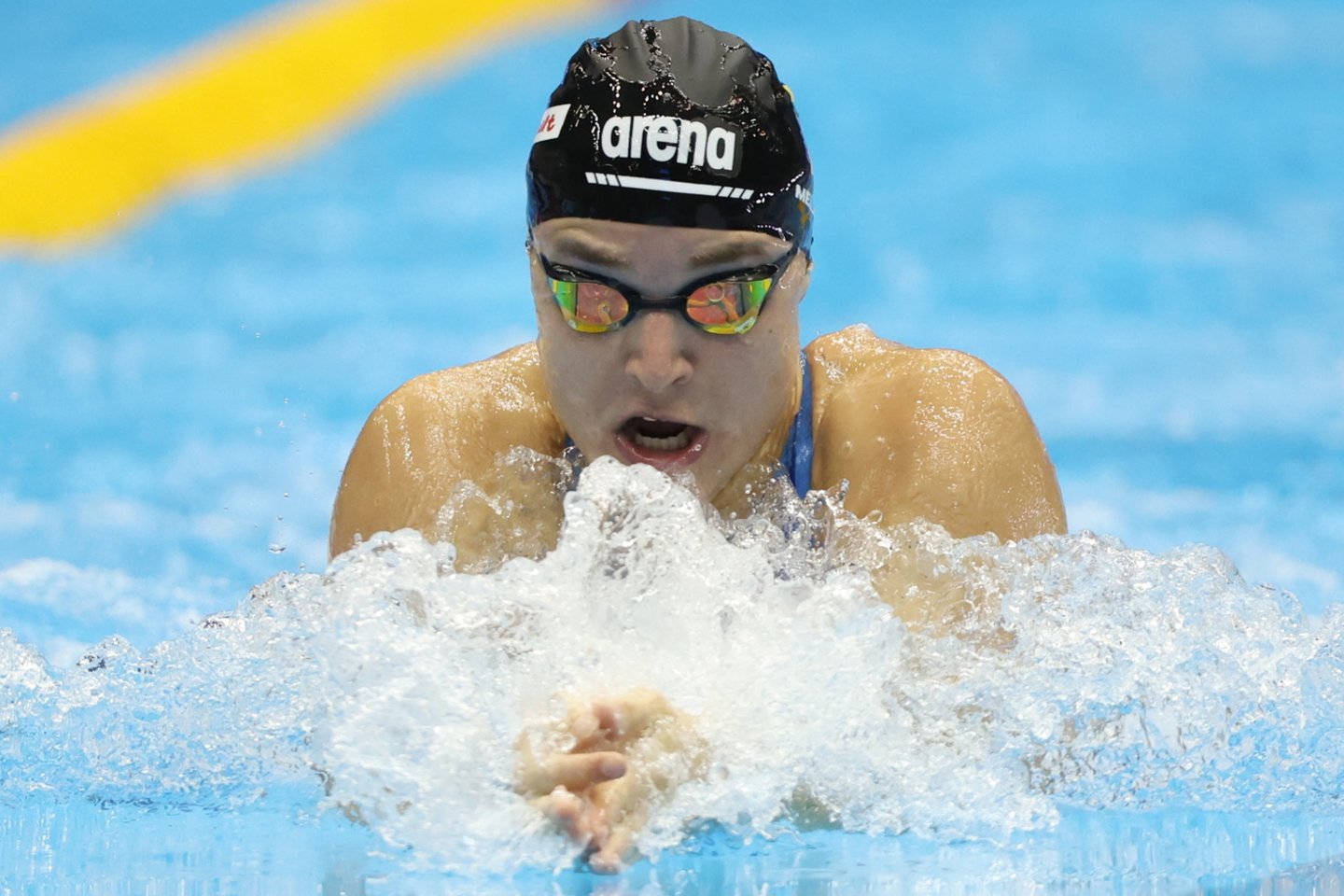 Rūta Meilutytė pasaulio čempionate iškovojo du aukso medalius.<br>EPA-ELTA nuotr.