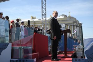 V. Putinas: Rusijos karinis laivynas gaus 30 naujų laivų