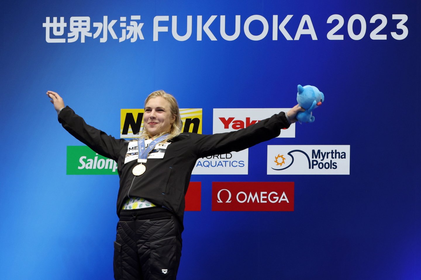 R.Meiltutytė tapo pasaulio čempione.<br>EPA-ELTA nuotr. 