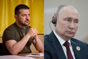 V. Zelenskis įsitikinęs – V. Putinas neišgyvens ilgo karo prieš Ukrainą: „Jis mirs“