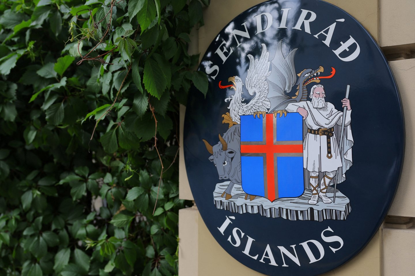  Islandijos ambasada Rusijoje.<br> Reuters/Scanpix nuotr.