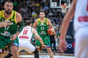 Rungtynių herojumi tapęs T. Dimša: „Su rimtesniais varžovais turėtume daugiau problemų“