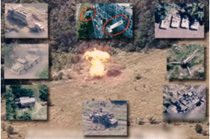 Gausus vasaros derlius: pademonstravo, kaip ukrainiečiai sunaikino net devynis svarbius rusiškus taikinius