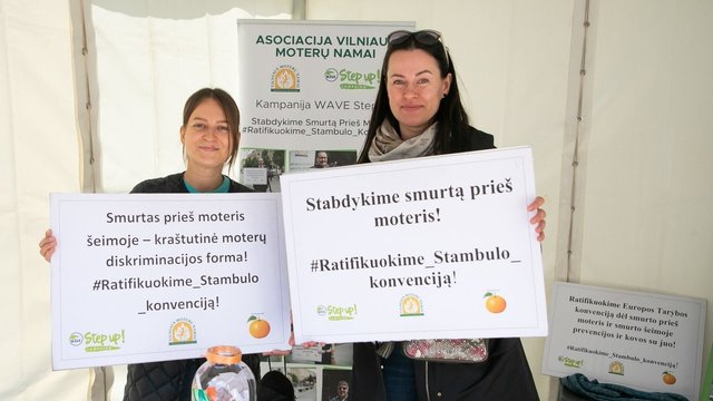 Vilniuje – piketas už Stambulo konvencijos ratifikavimą: ragina mažinti su dokumentu susijusias melagienas
