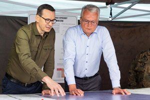 G. Nausėdos žinia: dalis „Wagner“ kovotojų yra priartėję prie mūsų sienos, užėmę padėtį Gardino srityje