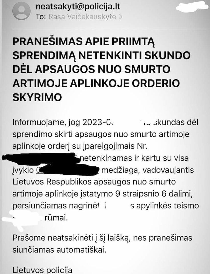 „Ar kam nors šioje valstybėje dar rūpi, kad už to surašyto orderio yra realaus žmogaus gyvenimas? Jo vaikų gerovė?“ - klausė teisininkė Rasa Vaičekauskytė.<br> Autorės nuotr.