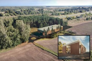 „Via Baltica“ kelią Panevėžio rajone papuoš išskirtinis pastatas – kils krematoriumas